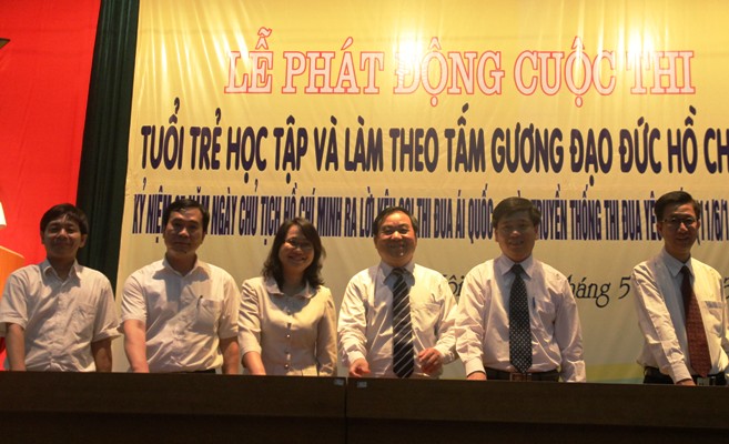 Phát động cuộc thi trực tuyến Tuổi trẻ học tập và làm theo tấm gương Hồ Chí Minh